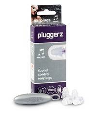 Pluggerz Uni Fit Music Premium  4 szt. - zatyczki, stopery dla muzyków i melomanów